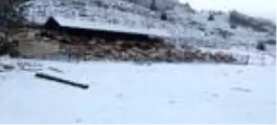 Kaş'ın yüksek kesimlerine kar yağdı Kaş'ın yüksek kesimlerine kar yağdı