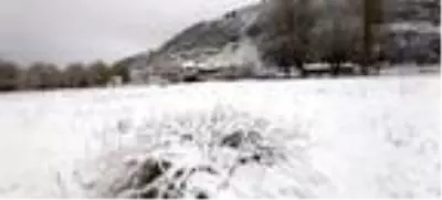 Kaş'ın yüksek kesimlerine kar yağdı Kaş'ın yüksek kesimlerine kar yağdı