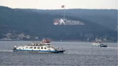 Kuzey Ege denizinde fırtına etkili oluyor Kuzey Ege denizinde fırtına etkili oluyor