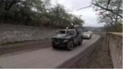 Son dakika: Rus Barış Gücü askerleri, Dağlık Karabağ'da, Azerbaycan konvoyuna eşlik etti Son dakika: Rus Barış Gücü askerleri, Dağlık Karabağ'da, Azerbaycan konvoyuna eşlik etti