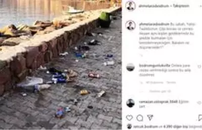 Bodrum Belediye Başkanı Aras'ın çevre temizliğine dikkat çektiği paylaşımı hakkında suç duyurusu Bodrum Belediye Başkanı Aras'ın çevre temizliğine dikkat çektiği paylaşımı hakkında suç duyurusu