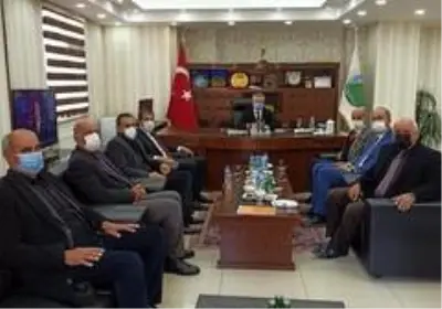 AK Parti heyetinden HATSO'ya ziyaret AK Parti heyetinden HATSO'ya ziyaret