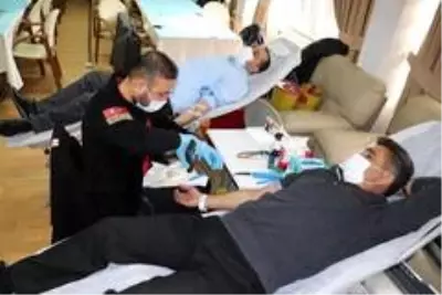 Aydın'da orman çalışanları kan bağışında bulundu Aydın'da orman çalışanları kan bağışında bulundu