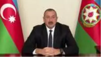 Azerbaycan Cumhurbaşkanı Aliyev, halka hitap etti (2)