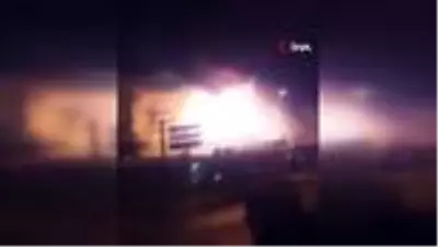 Bahçelievler'de tekstil atölyesindeki patlama anı kamerada Bahçelievler'de tekstil atölyesindeki patlama anı kamerada