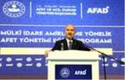 Soylu: 'Türkiye'nin afet yönetimindeki en büyük başarısı bir koordinasyonu sağlamış olmasıdır' Soylu: 'Türkiye'nin afet yönetimindeki en büyük başarısı bir koordinasyonu sağlamış olmasıdır'