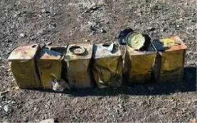Barış Pınarı bölgesinde 15 kilogram patlayıcı ele geçirildi Barış Pınarı bölgesinde 15 kilogram patlayıcı ele geçirildi