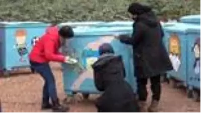 Fatsa'da çöp konteynırları çiçek açtı Fatsa'da çöp konteynırları çiçek açtı