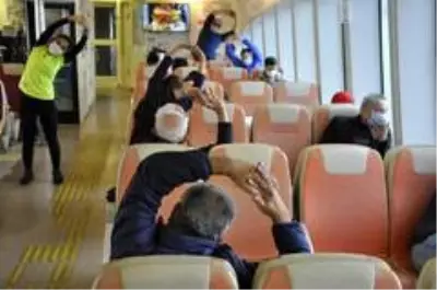 İstanbullular için vapurda egzersiz zamanı! İstanbullular için vapurda egzersiz zamanı!