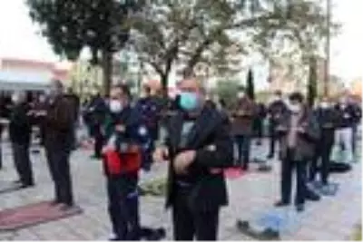 Manisa'da cuma namazı öncesi yağmur duası Manisa'da cuma namazı öncesi yağmur duası