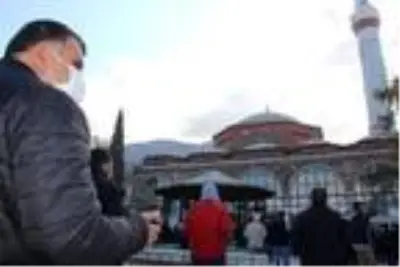 Manisa'da cuma namazı öncesi yağmur duası Manisa'da cuma namazı öncesi yağmur duası