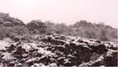 Mevsimin ilk karı yağdı
