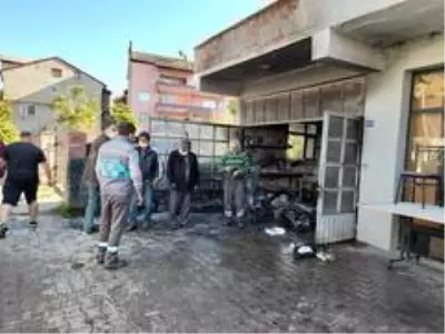 Motosiklet tamir ederken canından oluyordu Motosiklet tamir ederken canından oluyordu