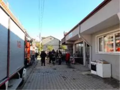 Motosiklet tamir ederken canından oluyordu Motosiklet tamir ederken canından oluyordu