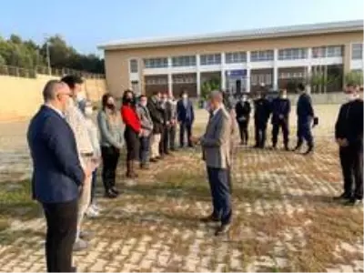 Öğretmenlerin fidanları toprakla buluştu Öğretmenlerin fidanları toprakla buluştu