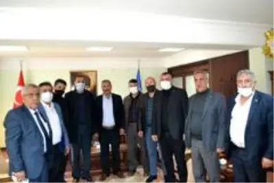 Toraman ve Sivaslı'ya tebrik ziyareti Toraman ve Sivaslı'ya tebrik ziyareti