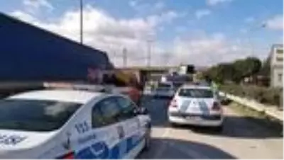 Trafik kazası: 1 yaralı Trafik kazası: 1 yaralı