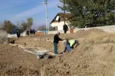 Ulalar yerleşkesinde yol bakım onarım çalışması Ulalar yerleşkesinde yol bakım onarım çalışması