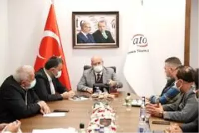 Yeme-içme sektörü taleplerini ATO'ya iletti Yeme-içme sektörü taleplerini ATO'ya iletti