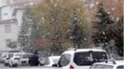 Yozgat'ta mevsimin ilk karı yağdı Yozgat'ta mevsimin ilk karı yağdı