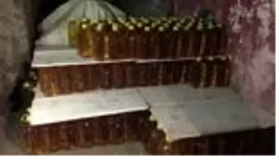 90,5 ton kaçak içki ele geçirildi 90,5 ton kaçak içki ele geçirildi