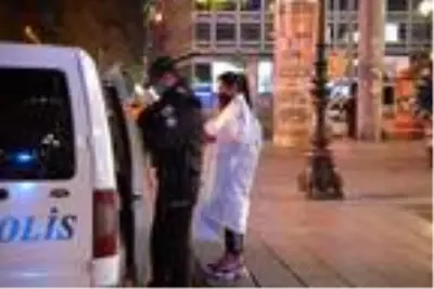 Ankara'da sokağa çıkma kısıtlaması başladı Ankara'da sokağa çıkma kısıtlaması başladı