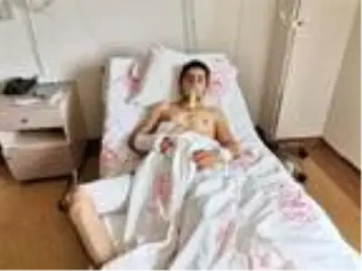 Ayı saldırısında yaralanan kişinin koronavirüs testi pozitif çıktı Ayı saldırısında yaralanan kişinin koronavirüs testi pozitif çıktı