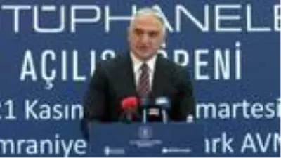 Son dakika haber: Bakan Ersoy: 2020 yılı sonunda AVM kütüphanesi sayımızı 8'e çıkarmış olacağız Son dakika haber: Bakan Ersoy: 2020 yılı sonunda AVM kütüphanesi sayımızı 8'e çıkarmış olacağız