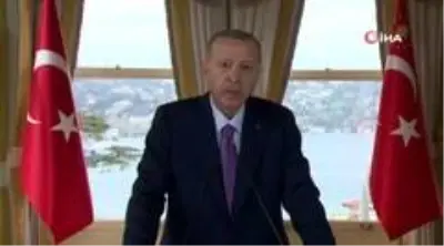 Cumhurbaşkanı Erdoğan'dan G-20 Liderler Zirvesi'ne görüntülü mesaj Cumhurbaşkanı Erdoğan'dan G-20 Liderler Zirvesi'ne görüntülü mesaj