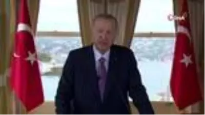 Cumhurbaşkanı Erdoğan'dan G-20 Liderler Zirvesi'ne görüntülü mesaj Cumhurbaşkanı Erdoğan'dan G-20 Liderler Zirvesi'ne görüntülü mesaj