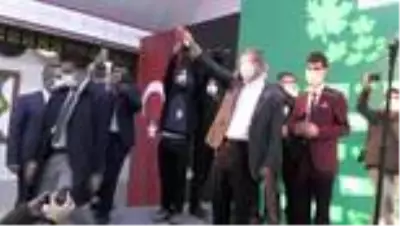 Gelecek Partisi Genel Başkanı Davutoğlu, partisinin kongresine katıldı Gelecek Partisi Genel Başkanı Davutoğlu, partisinin kongresine katıldı