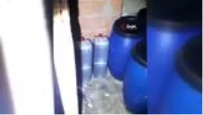 Kırklareli'de 2 ton kaçak şarap ele geçirildi