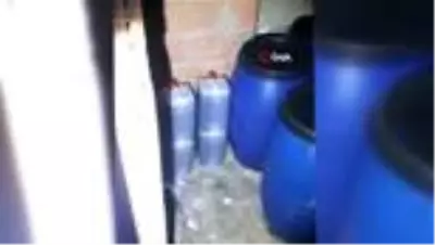 Kırklareli'de 2 ton kaçak şarap ele geçirildi
