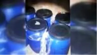 Kırklareli'de 2 ton kaçak şarap ele geçirildi