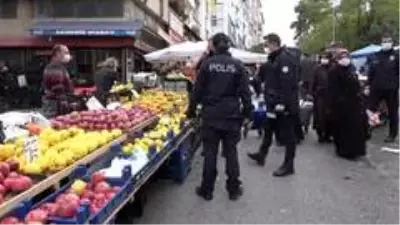 Korona virüs temaslı pazarcı kardeşler satış yaparken yakalandı Korona virüs temaslı pazarcı kardeşler satış yaparken yakalandı