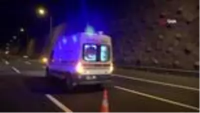 TEM'de bariyerlere çarpan minibüs hurdaya döndü: 7 yaralı TEM'de bariyerlere çarpan minibüs hurdaya döndü: 7 yaralı