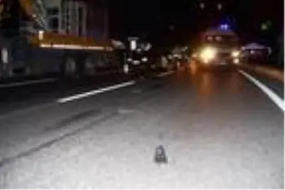 TIR'ın çarptığı kadın hayatını kaybetti TIR'ın çarptığı kadın hayatını kaybetti