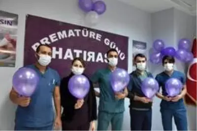 Van'da 'Dünya Prematüre Günü' etkinliği Van'da 'Dünya Prematüre Günü' etkinliği