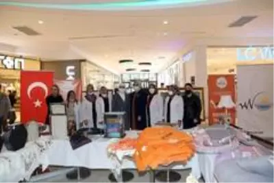 Van'da 'Kadına Şiddete Hayır' temalı el emeği sergisi Van'da 'Kadına Şiddete Hayır' temalı el emeği sergisi