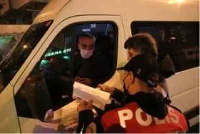 Yalova'da sokağa çıkma kısıtlamaları denetlendi Yalova'da sokağa çıkma kısıtlamaları denetlendi