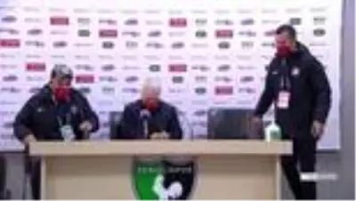 Yukatel Denizlispor-Gaziantep FK maçının ardından Yukatel Denizlispor-Gaziantep FK maçının ardından
