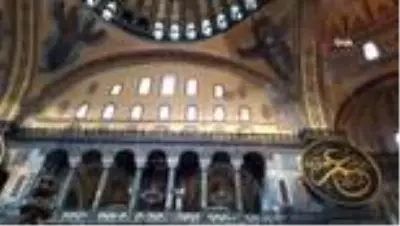 Ayasofya'da dev iskele 7 yıl sonra kaldırıldı