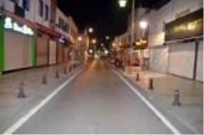 Bodrum'da cadde ve sokaklar boşaldı Bodrum'da cadde ve sokaklar boşaldı