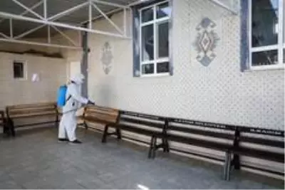 İlkadım Belediyesi cadde ve sokakları dezenfekte etti