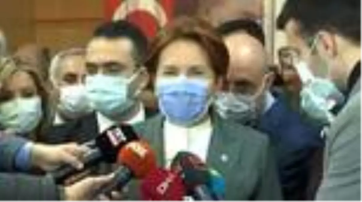 İYİ Parti Genel Başkanı Akşener gazetecilerin sorularını yanıtladı