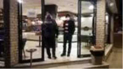 Kısıtlamaya uymayan pastaneye ve alışveriş yapan kişiye ceza kesildi