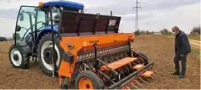 Milli buğday ve arpa tohumu emimi yapıldı Milli buğday ve arpa tohumu emimi yapıldı
