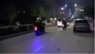 Son dakika haber: Polis ekiplerinden 'Sokağa çıkma yasağı' denetimi