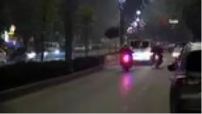 Son dakika haber: Polis ekiplerinden 'Sokağa çıkma yasağı' denetimi