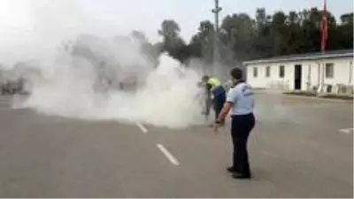 Son dakika haber: Samsun itfaiyesinden eğitim ve tatbikat Son dakika haber: Samsun itfaiyesinden eğitim ve tatbikat